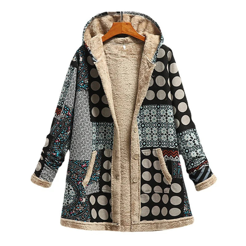 Isley - Vintage-Kapuzenjacke