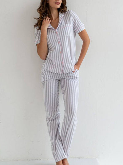 Chic & Bequem – Komfort-Loungewear-Set mit leichtem Stoff und verstellbarer Passform