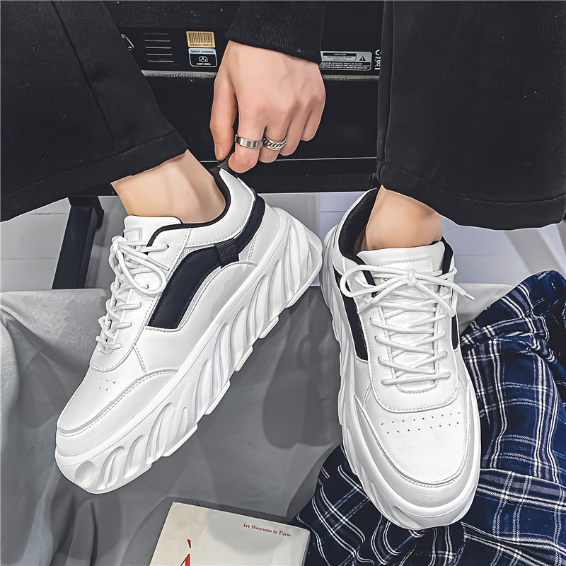 Weiße Chunky Sneaker für Herren - Max