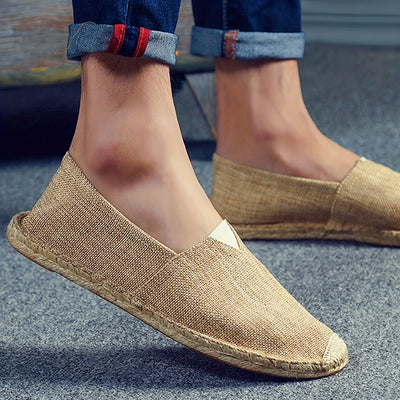 Lässige Slip-Ons Khaki - Lukas