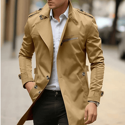 Klassischer Trenchcoat für Herren