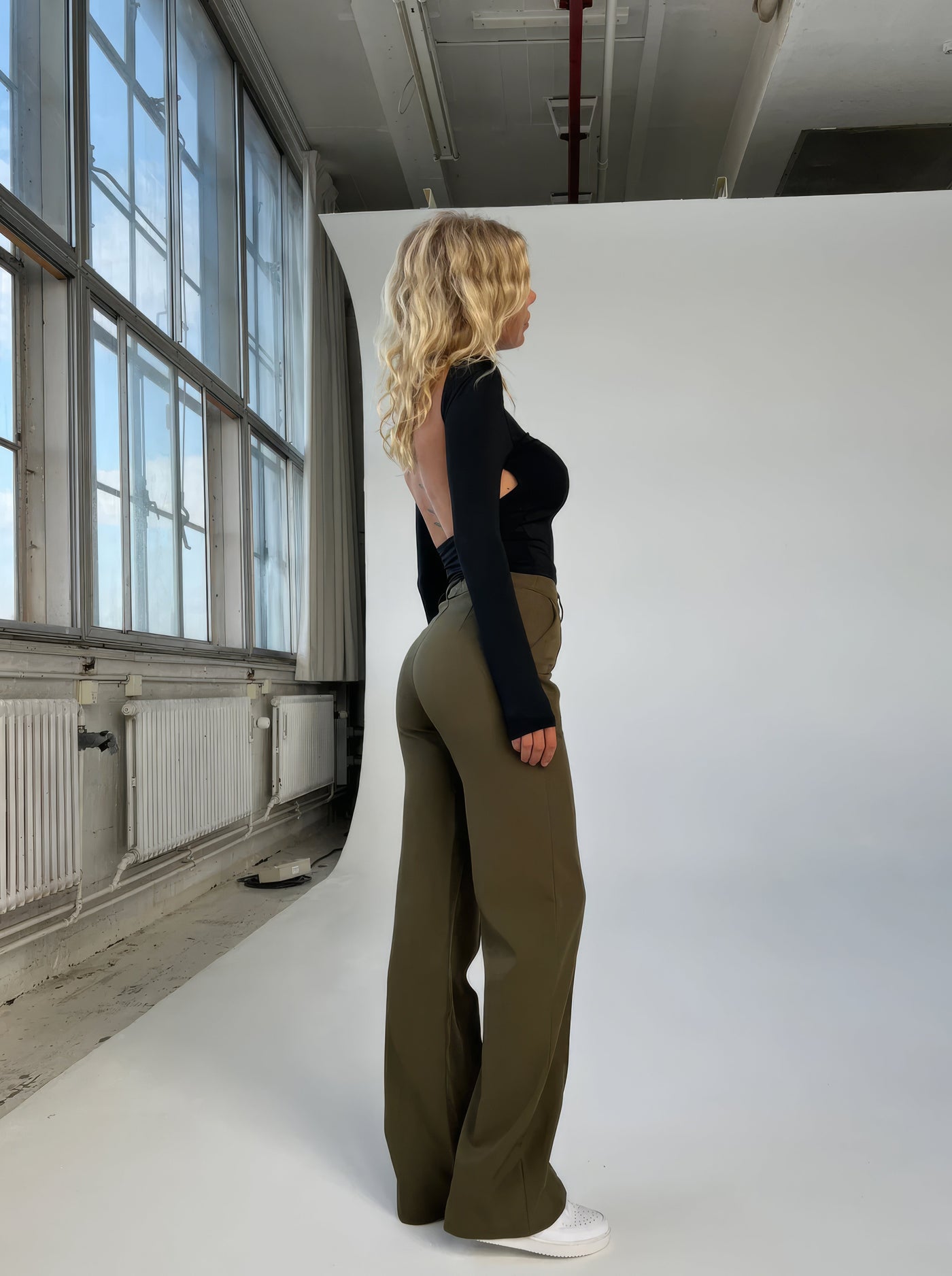 DolceMode | Hochtaillierte Hose