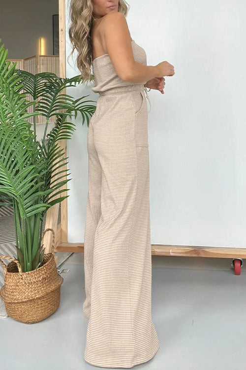 Lottie | Gestreepte Jumpsuit