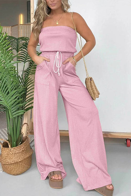 Lottie | Gestreepte Jumpsuit