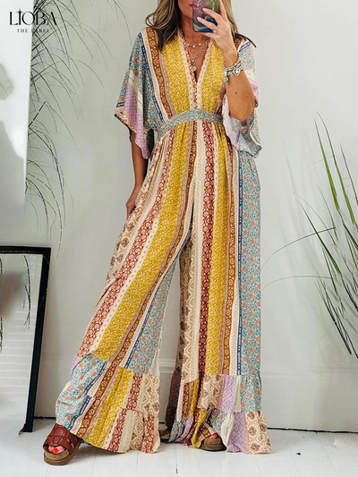 FLOOR™ | JUMPSUIT IN BOHO-STIL