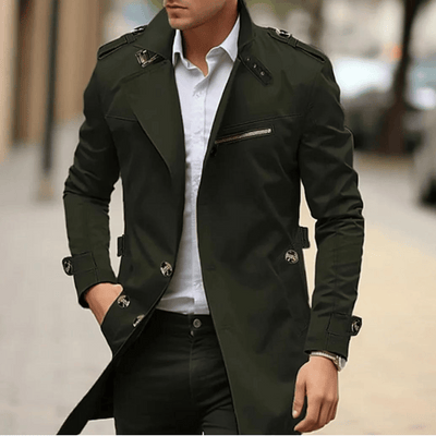 Klassischer Trenchcoat für Herren