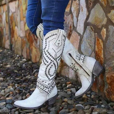 Stylische hohe Stiefel für Frauen - Barbara