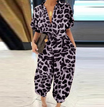 Dorothy - Jumpsuit mit Leopardenmuster