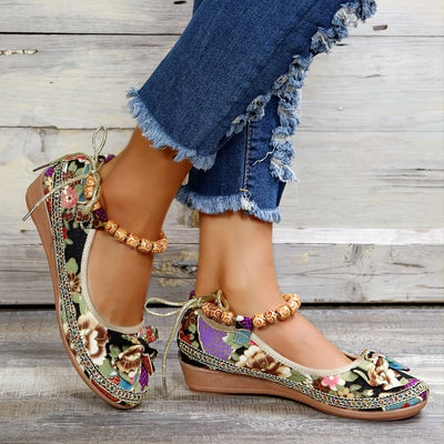 DolceMode | Blumenmuster Schuhe