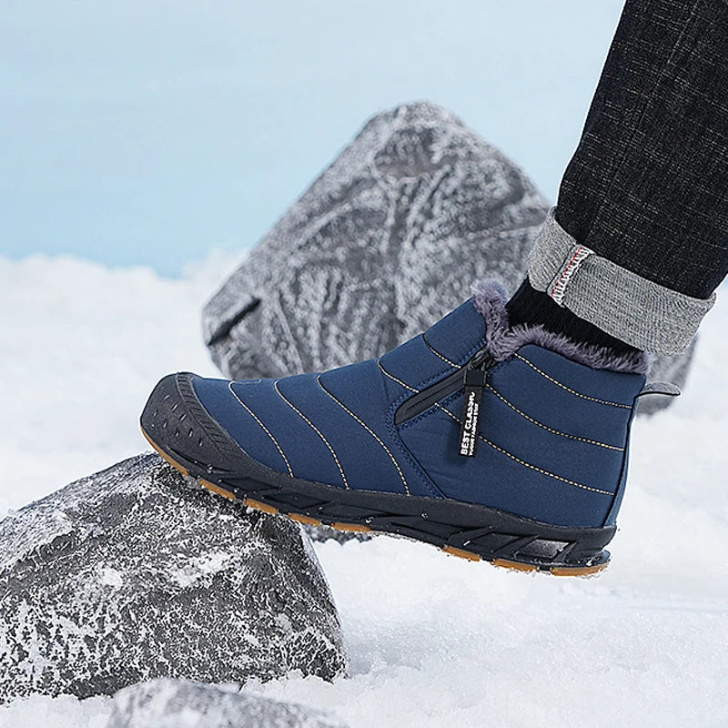 Wasserdichte knöchelhohe Schneestiefel für Männer - Jenkin