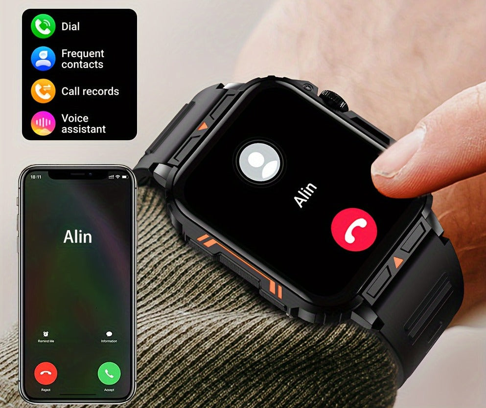 Robuste Militär-Smartwatch für Herren