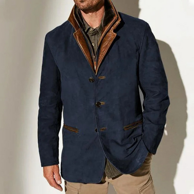 Elegante Herrenjacke mit Kragen