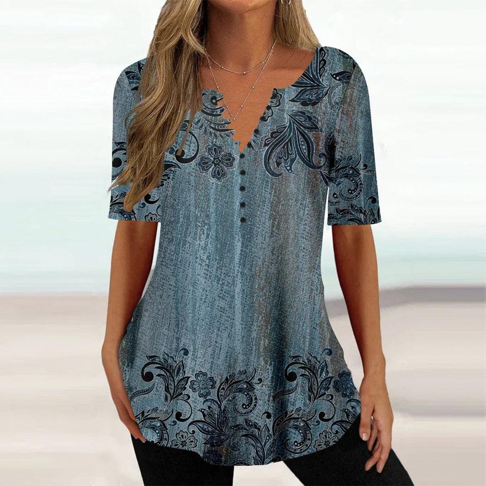 VintagePaisley Bluse