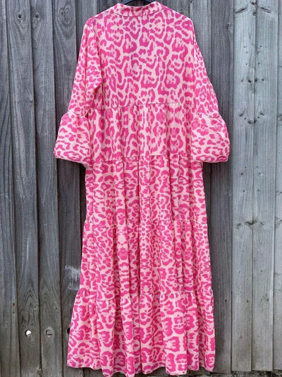 Raffiné® - Le Pink Chic Kleid mit Leopardenmuster