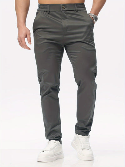 Herren Slim Fit Hose mit Seitentaschen