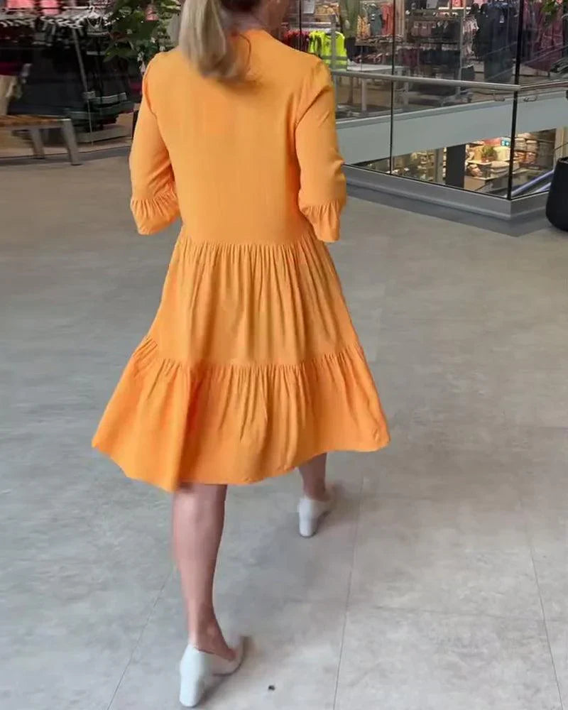 OrangeLeuchten Kleid