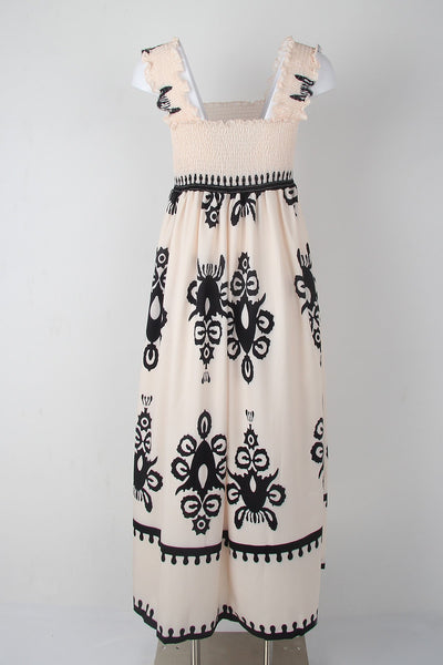 Boho-Strandkleid Ethno-Chic