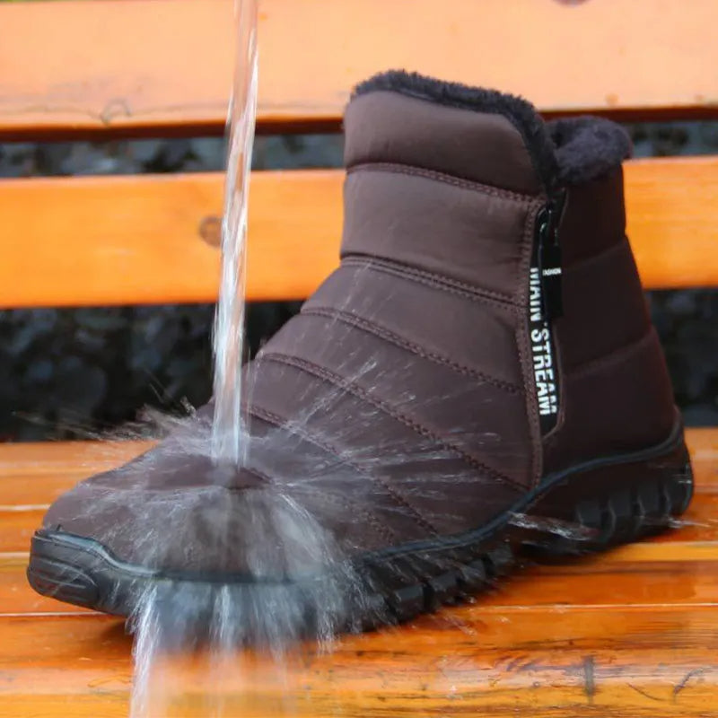 Stylische warme Winterstiefel - Zant