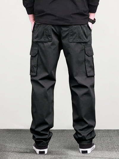 Schwarze Utility-Cargohose - Felix