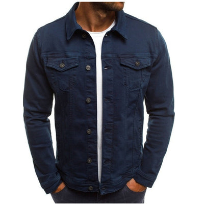 Modische Winter Denimjacke für Herren