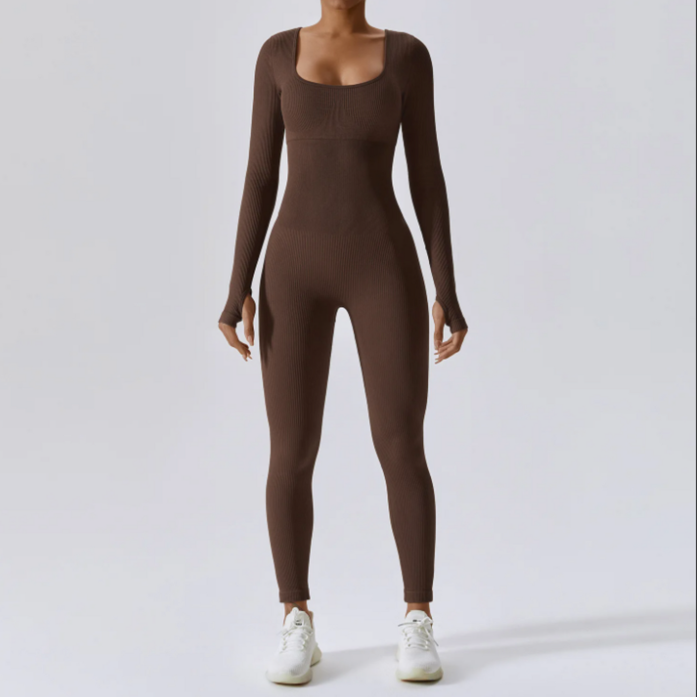 SleekSculpt®️ Langärmeliger Jumpsuit