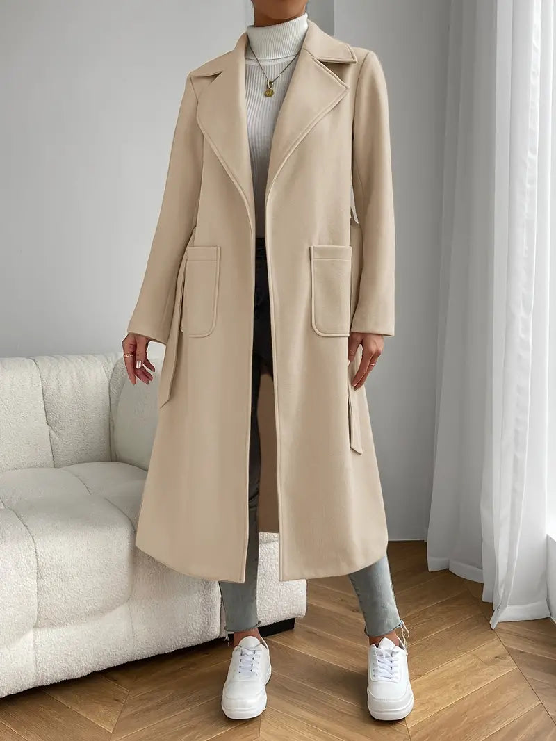 Schlanker Serenity Trenchcoat mit aufgesetzten Taschen