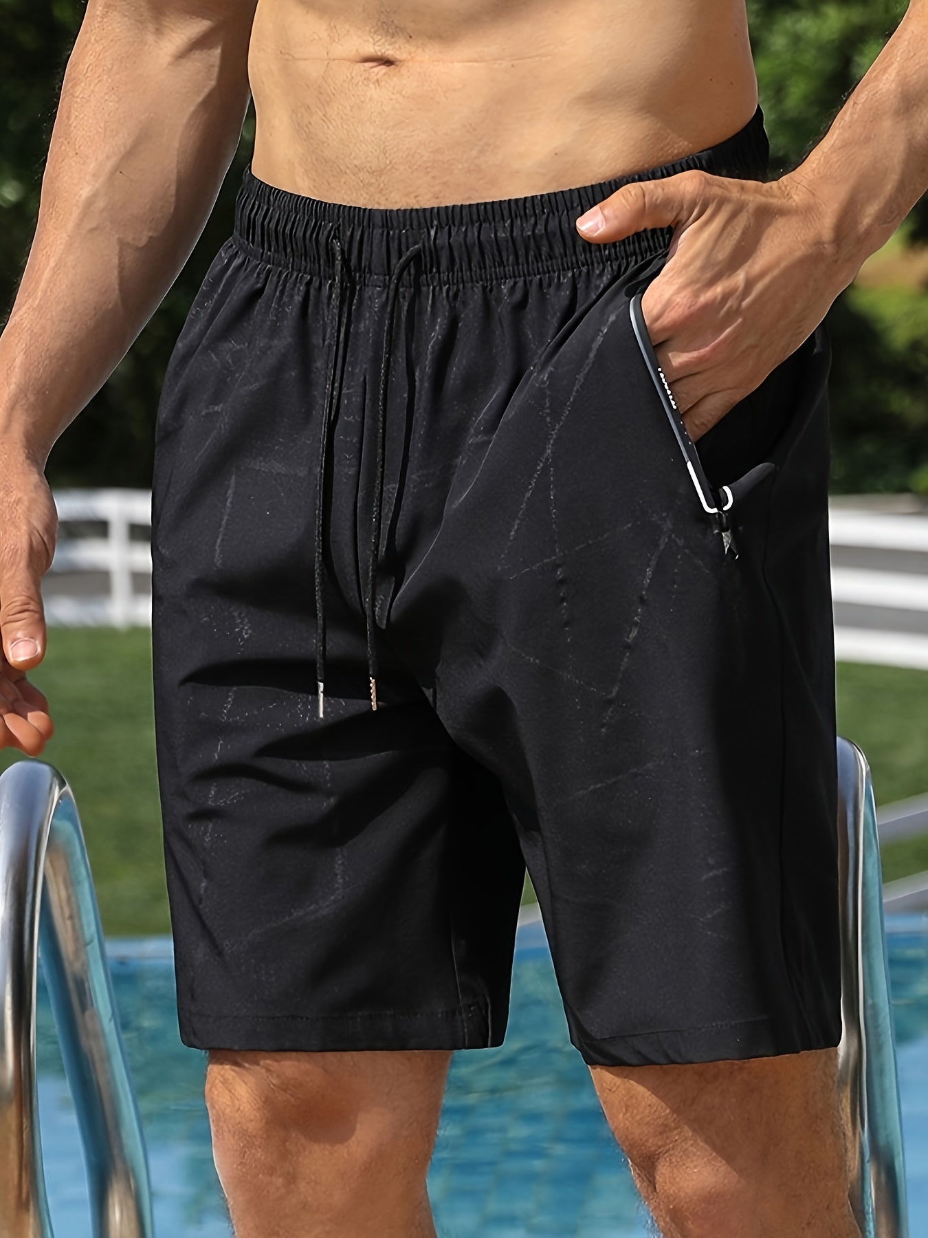 Herren Strandshorts mit Kordelzug - Sven