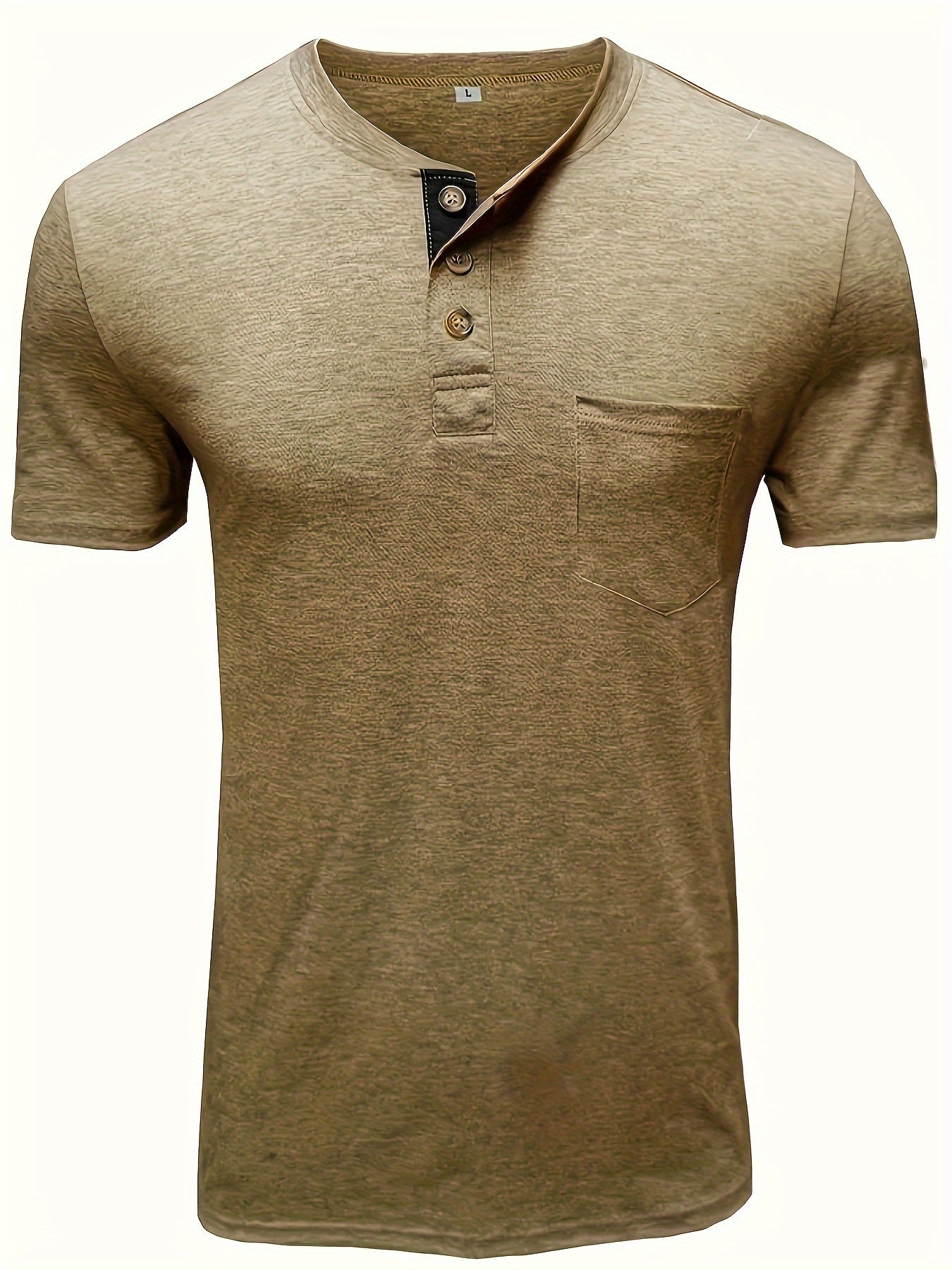 Henley-Shirt mit Knopfleiste - Markus