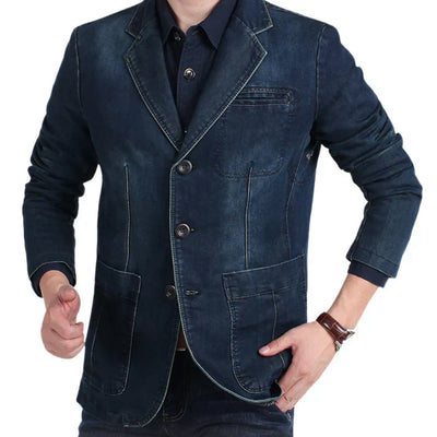 Peter – stylischer jeansblazer