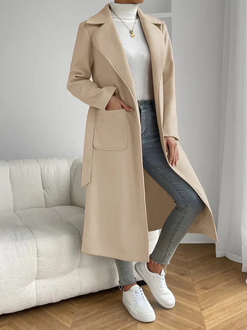 Schlanker Serenity Trenchcoat mit aufgesetzten Taschen