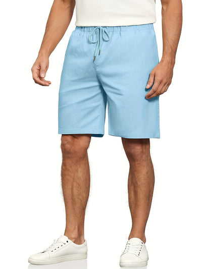 Khaki Sommer-Shorts für Herren - Tim