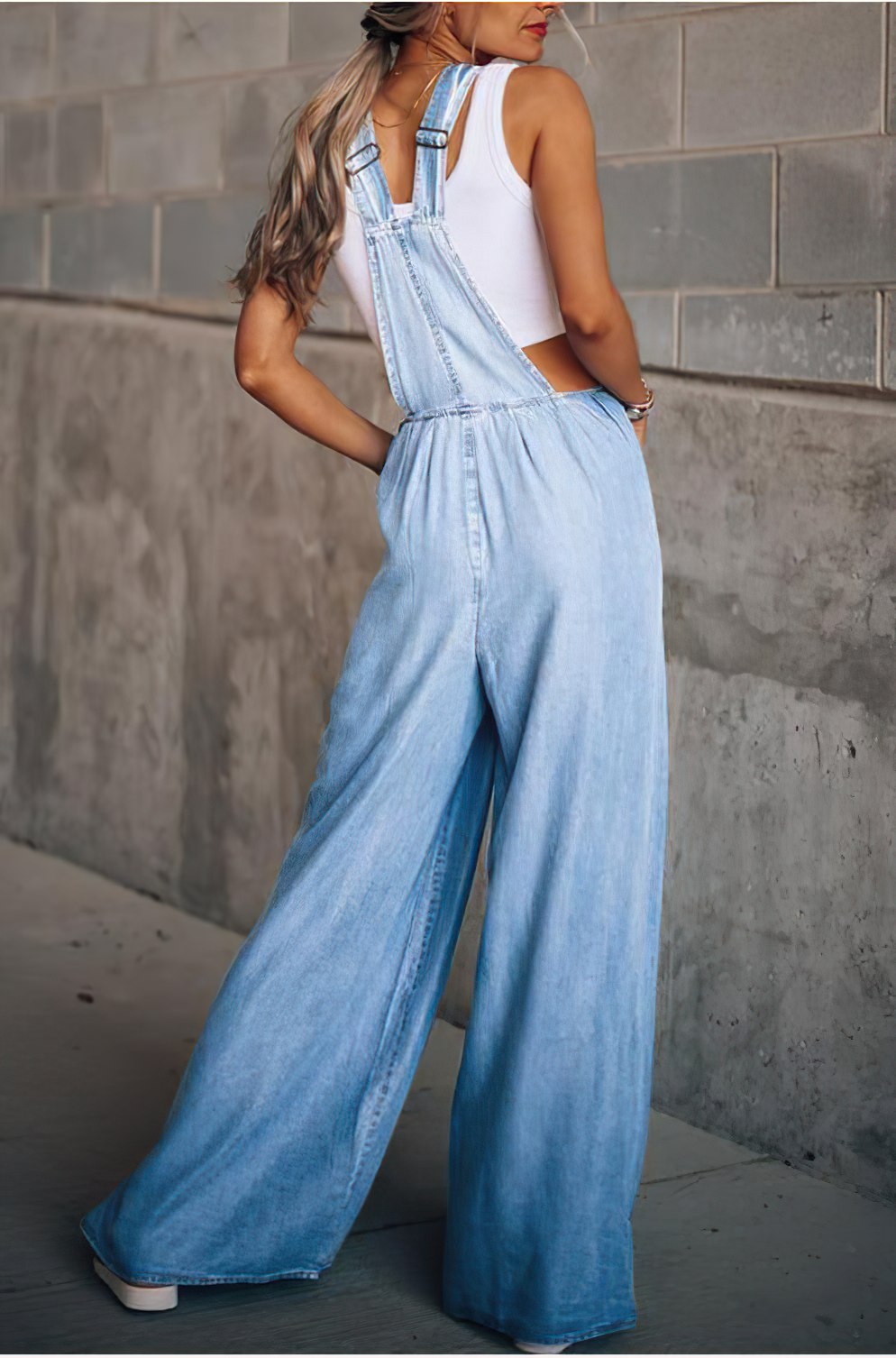 Solenn - Denim-Jumpsuit