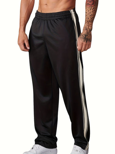 Herren Sommer-Sporthose mit seitlichem Streifen