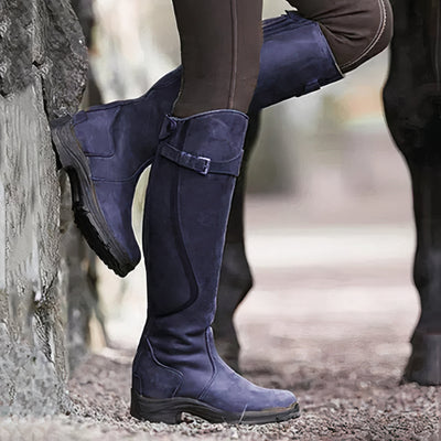 Kniehohe Reitstiefel für Damen - Antje