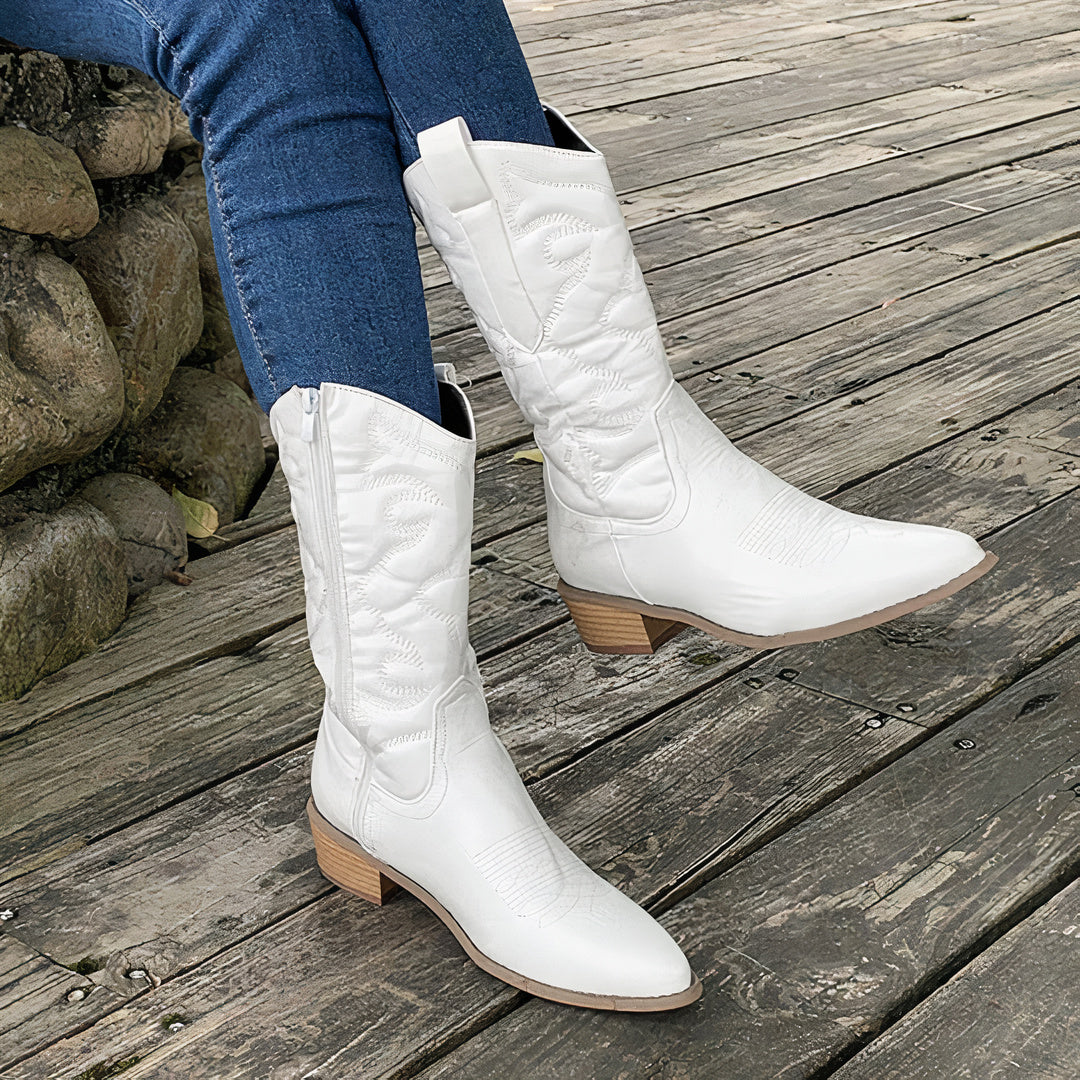 Klassische Cowboystiefel für Frauen - Bera