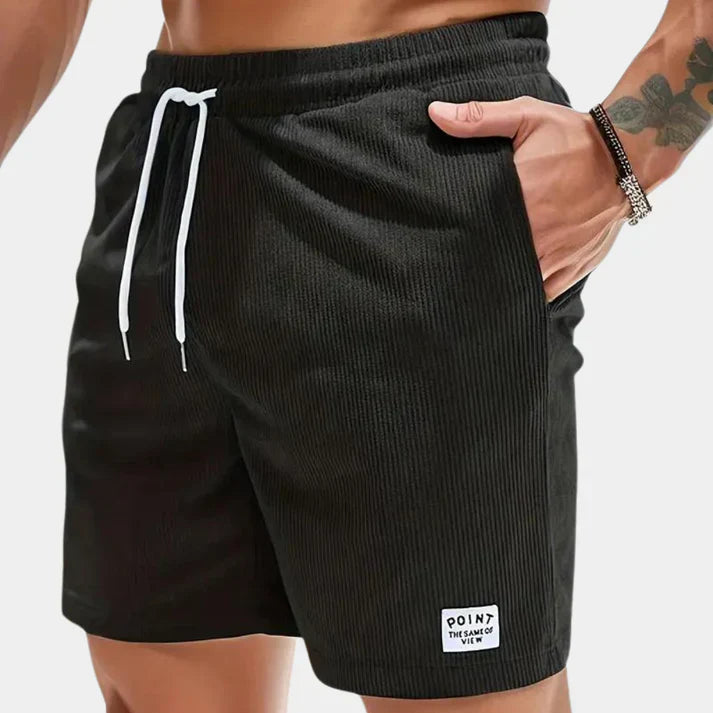 Bequeme - cordsamt-shorts für herren