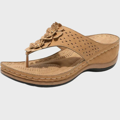 Trendige damen-flipflops