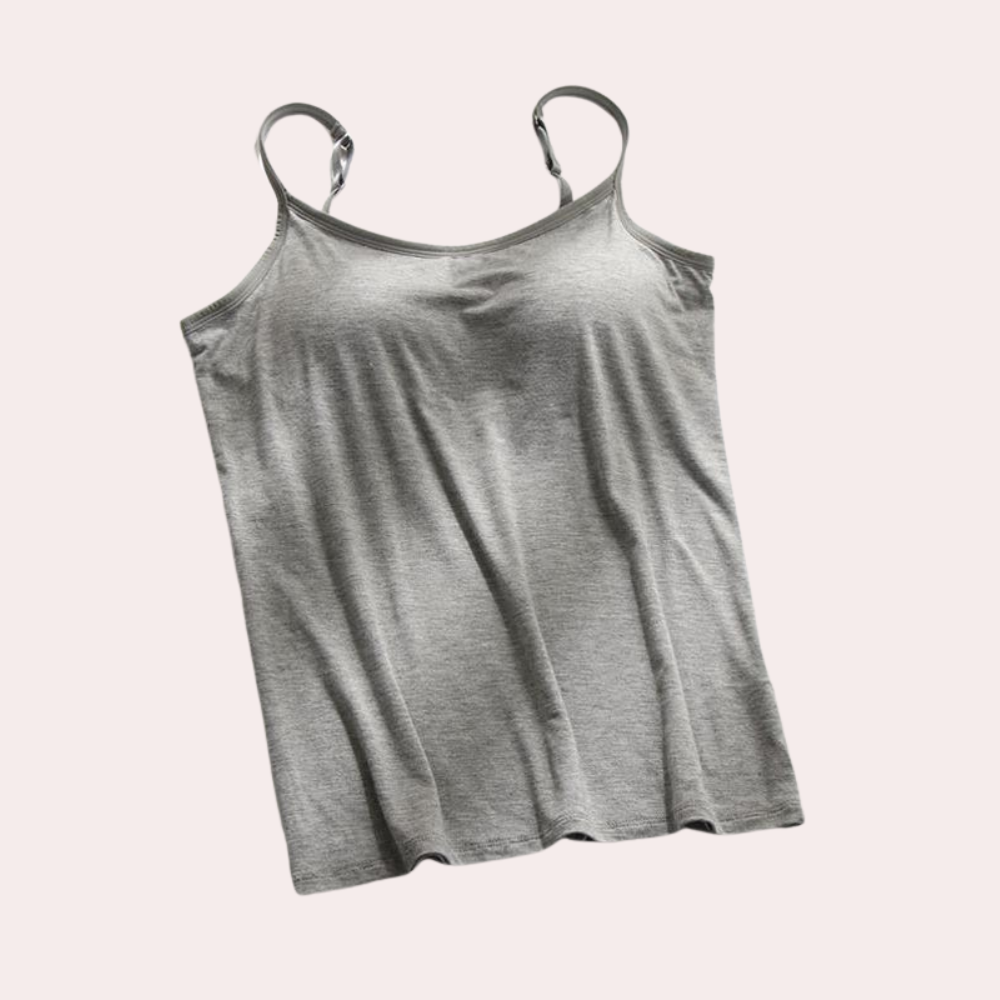 Comfortabele gewatteerde tanktop voor