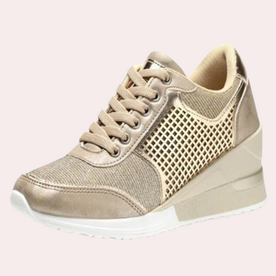 Stijlvolle sneakers met sleehakken