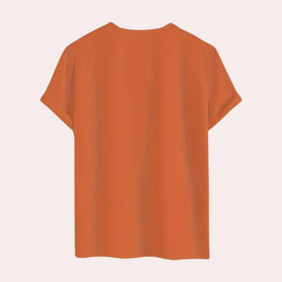 Modieus oranje t-shirt voor heren