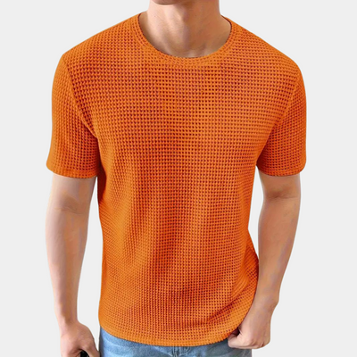 Oranje T-shirt voor heren