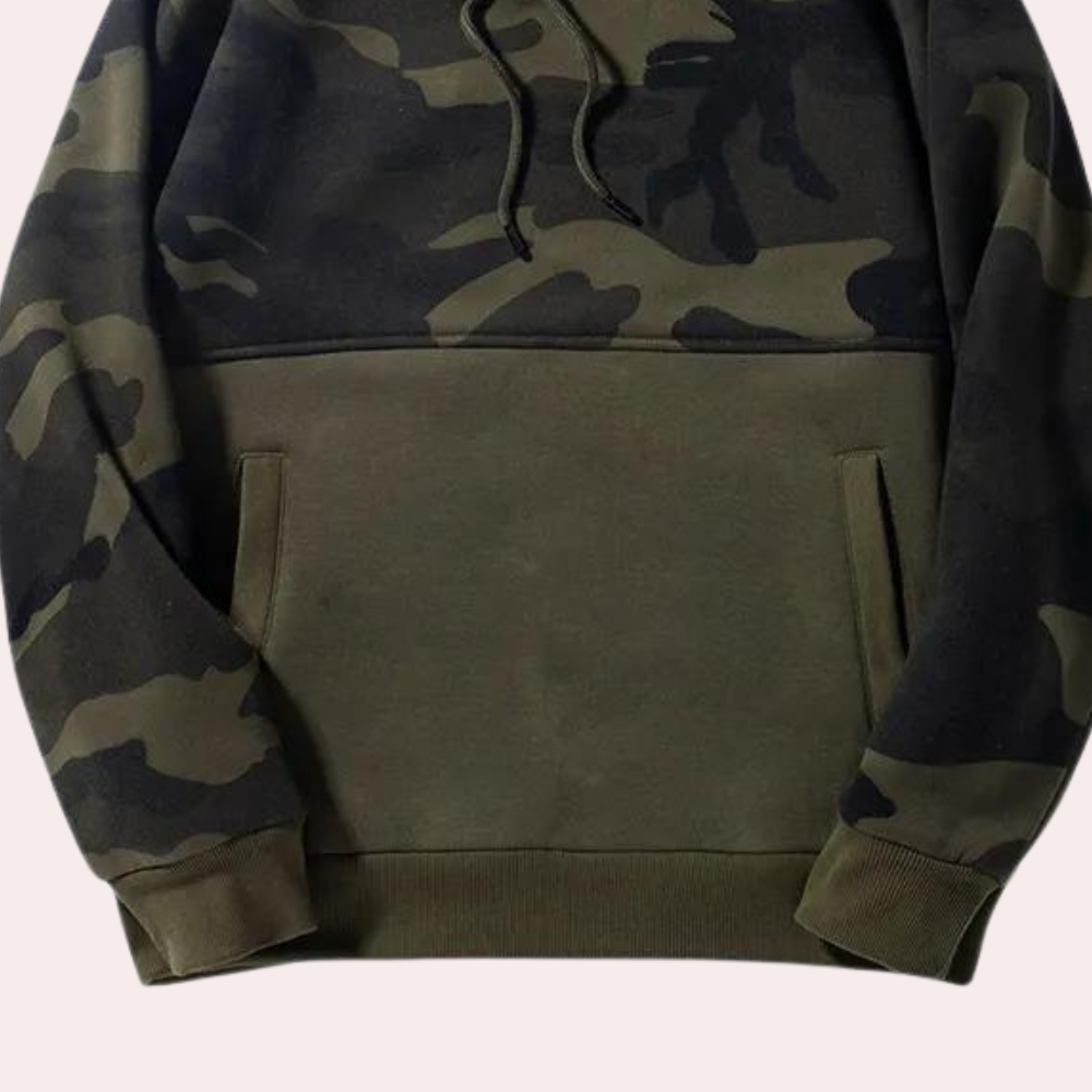 Camouflage-Kapuzenpullover für Männer