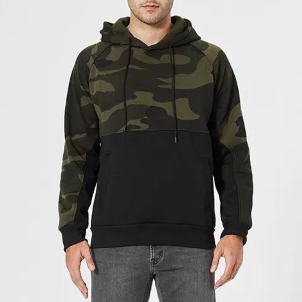 Camouflage-Kapuzenpullover für Männer