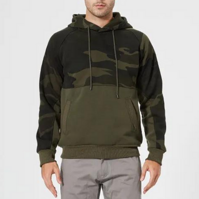 Costas – verstellbarer camouflage-hoodie für herren