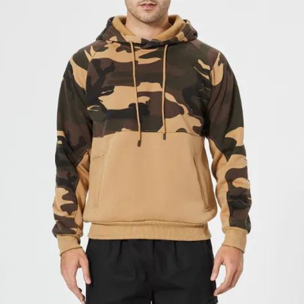 Camouflage-Kapuzenpullover für Männer