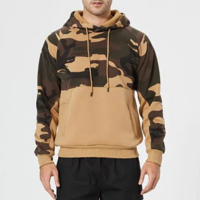 Camouflage-Kapuzenpullover für Männer