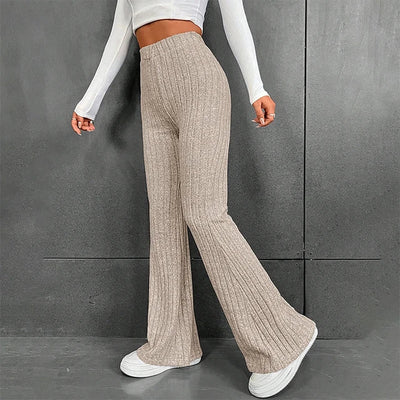 Eva - Graue Strickhose