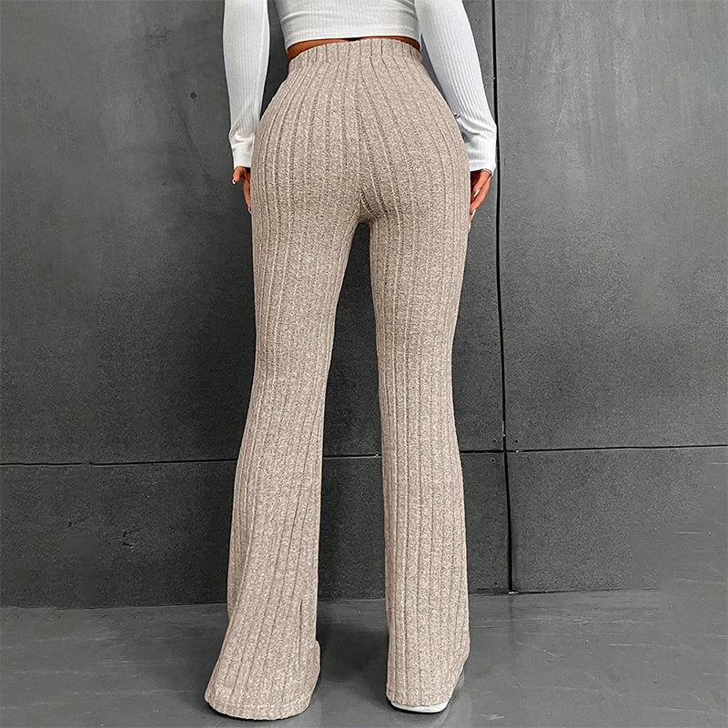 Eva - Graue Strickhose