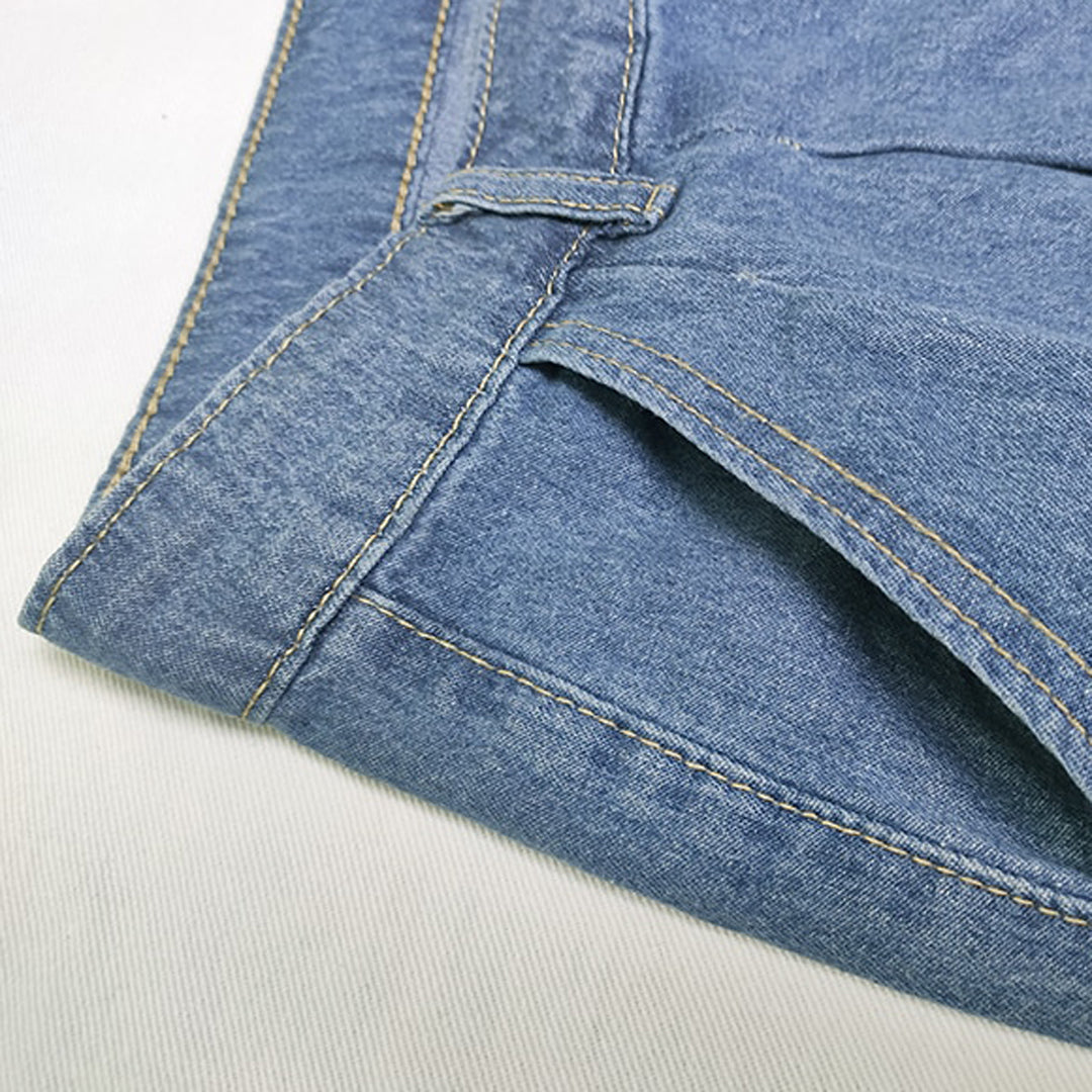 Liora - Weite Denim-Jeans mit Schlagseite