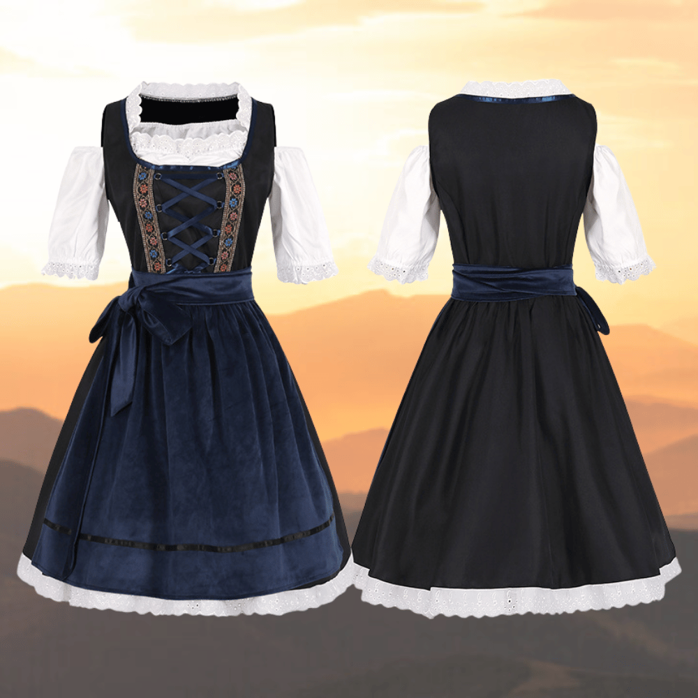 Greta - Einzigartige Tracht für Damen mit Schürze und Bluse